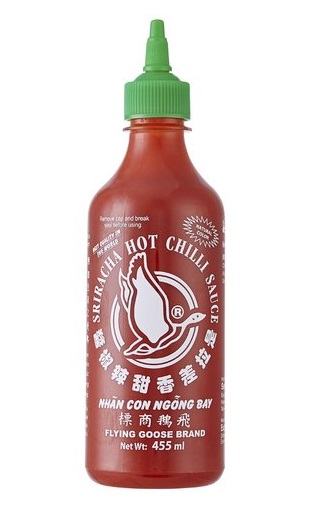 Salsa al peperoncino Sriracha hot - Flying Goose 455ml.